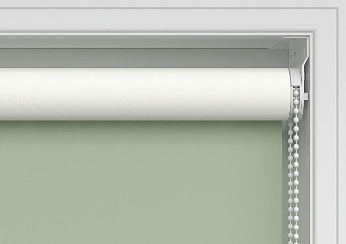 Rimini (Blackout), Mint & Optima Chiffon - Double Roller Blind - Image 10